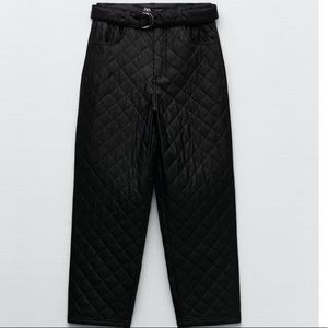 ZARA FAUX LEATHER PANTS ❤️NWT